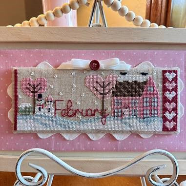 The February House: My Father's House Collection Cross Stitch Pattern by Luhu Stitches