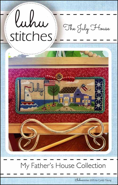 The July House: My Father's House Collection Cross Stitch Pattern by Luhu Stitches