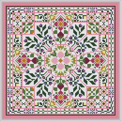 The Spring Window Cross Stitch Pattern by CM Designs