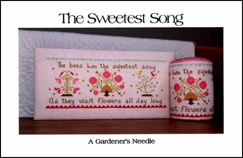 The Sweetest Song | Cross Stitch Pattern by A Gardener's Needle
