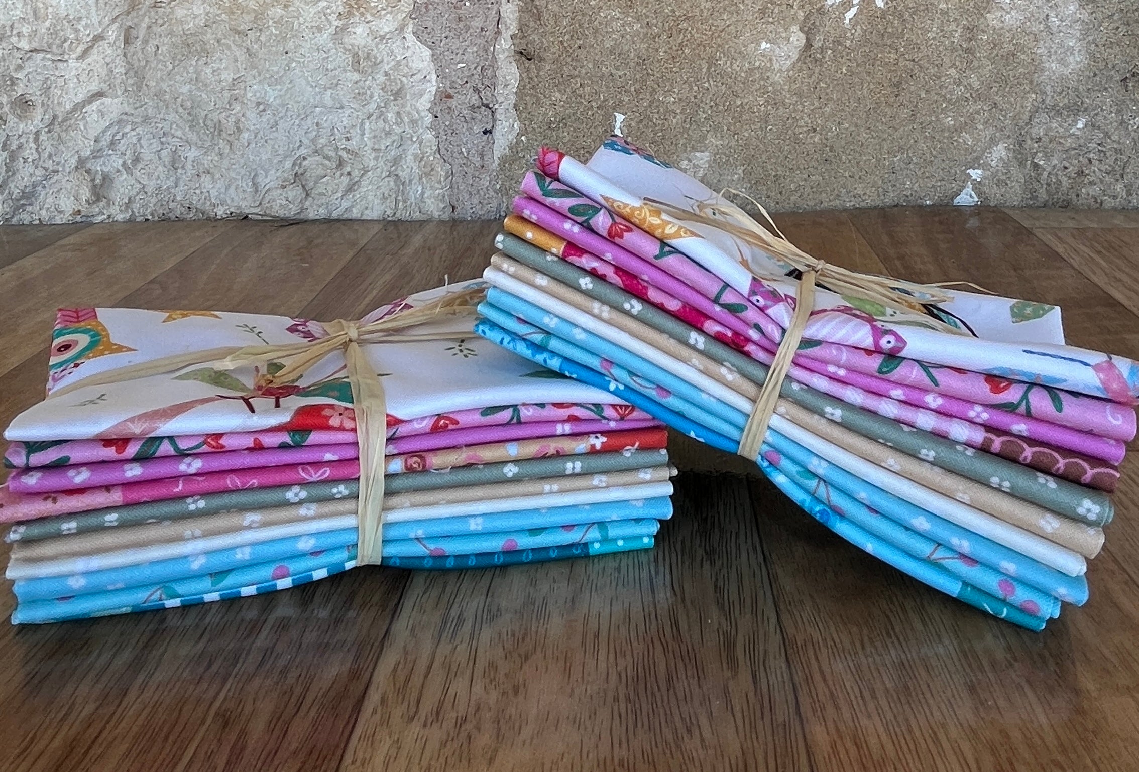 Things with Wings Fat Eighth Bundle by Jo Reid for P & B Textiles