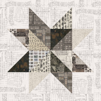 Tim Holtz Palette Program - Charcoal Precut Pillow