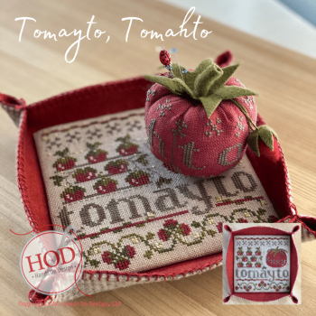 Tomayto, Tomahto Cross Stitch Pattern by Hands On Design