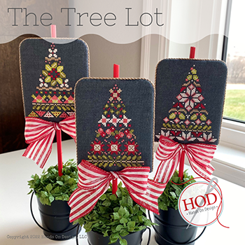 The Tree Lot Cross Stitch Pattern by Hands On Design