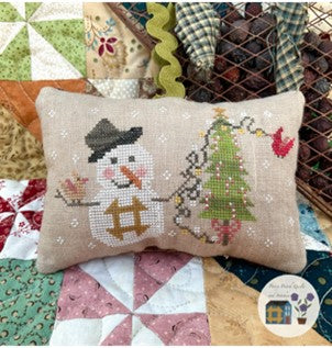 Trimming the Tree Cross Stitch Pattern