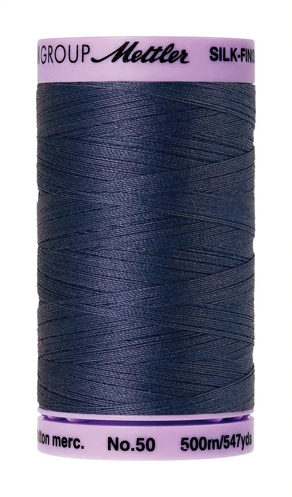 Mettler Cotton Silk Finish 50wt True Navy