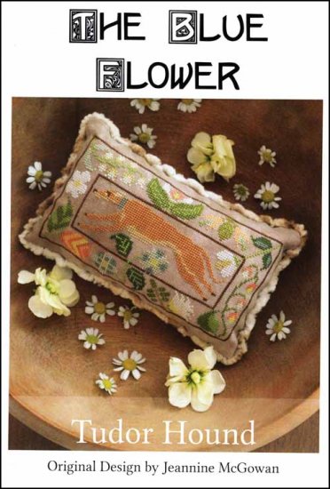Tudor Hound Cross Stitch Pattern by The Blue Flower