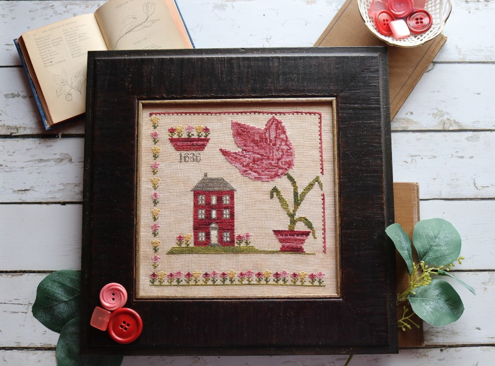 Tulipmania Cross Stitch Pattern - PDF