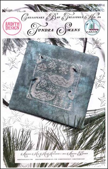 Tundra Swans: Chesapeake Bay Treasures No. 4 Cross Stitch Pattern by Ardith Design