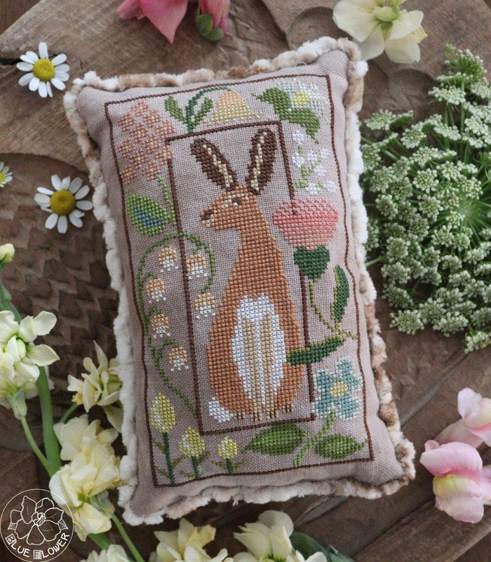 Tudor Hare Cross Stitch Pattern byThe Blue Flower