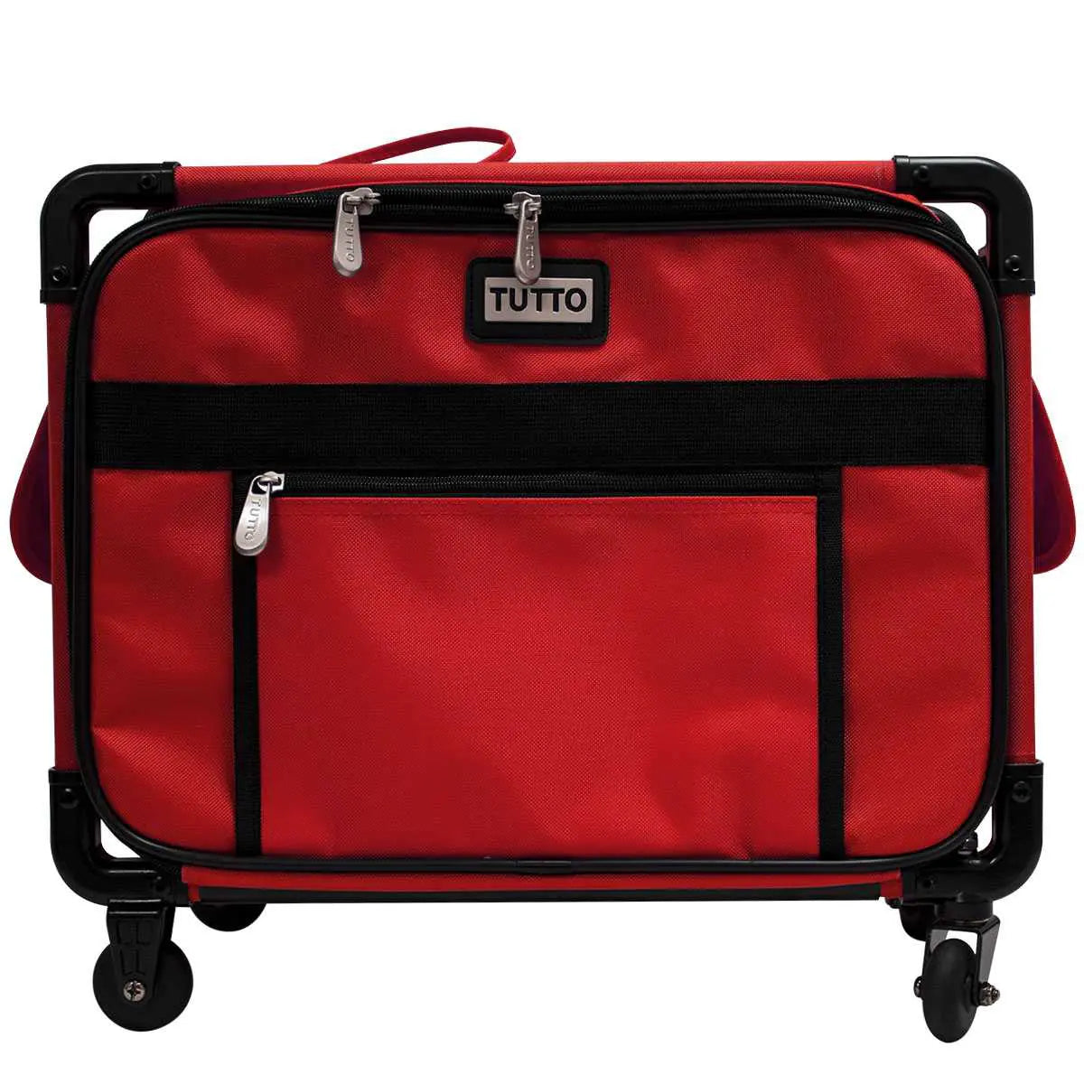 Tutto 17" Carry-On Small Machine Case on Wheels Cherry