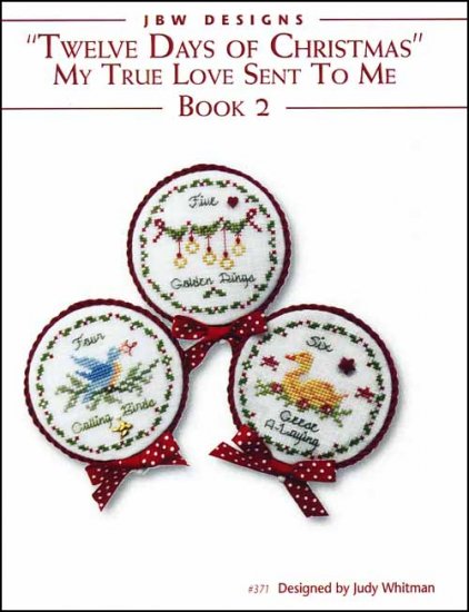 Twelve Days of Christmas Book 2 Cross Stitch Pattern by JBW Designs
