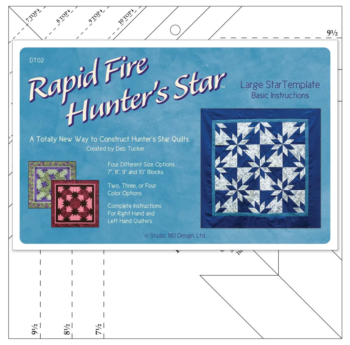 Rapid Fire Hunter's Star Large Template