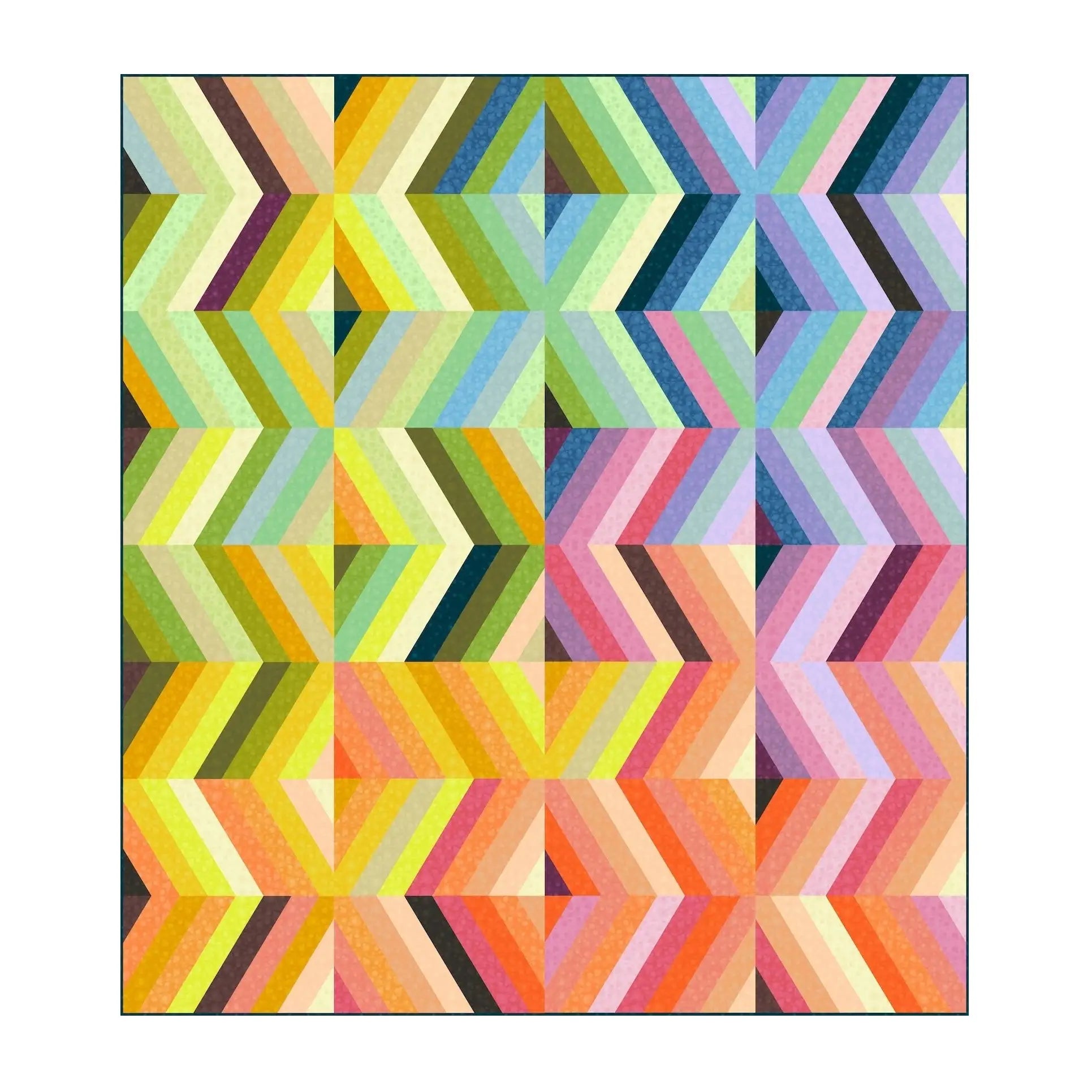 Colour Frolic Watermark Quilt Kit