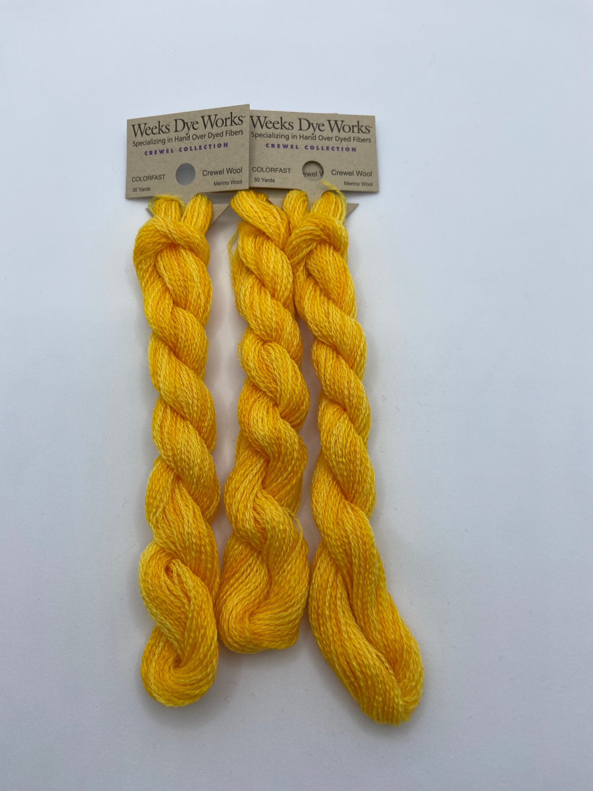 Weeks Dye Works Crewel Wool, Saffron