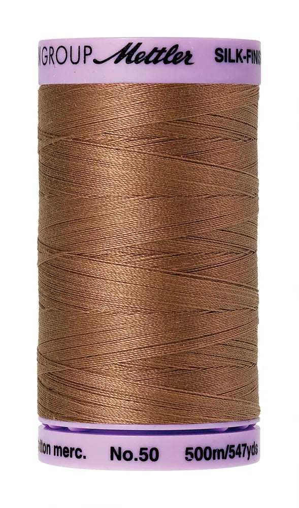 Mettler Cotton Silk Finish 50wt Walnut