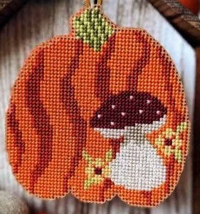 Wavy Gourd Cross Stitch Pattern by Luhu Stitches