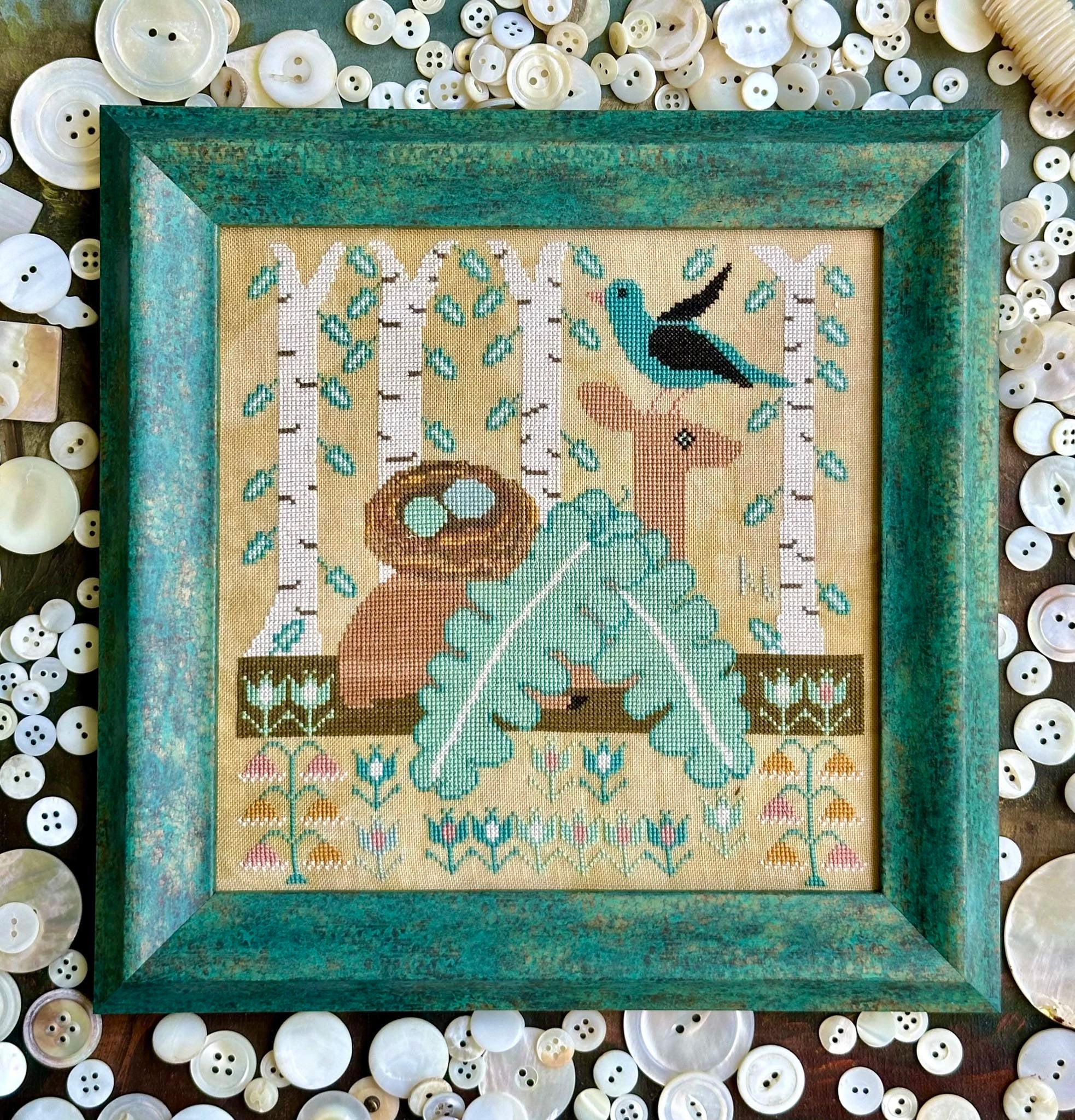 Well Hidden Cross Stitch Pattern by Kathy Barrick