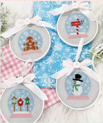 White Christmas 2022 Cross Stitch Pattern by Primrose Cottage Stitches