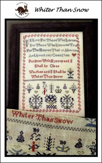 Whiter Than Snow Cross Stitch Pattern by Running With Needles & Scissors