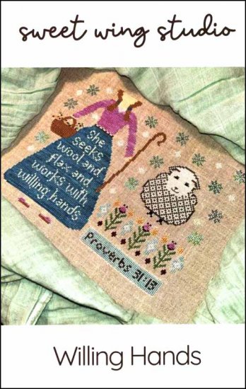 Willing Hands Cross Stitch Pattern by Sweet Wing Studio