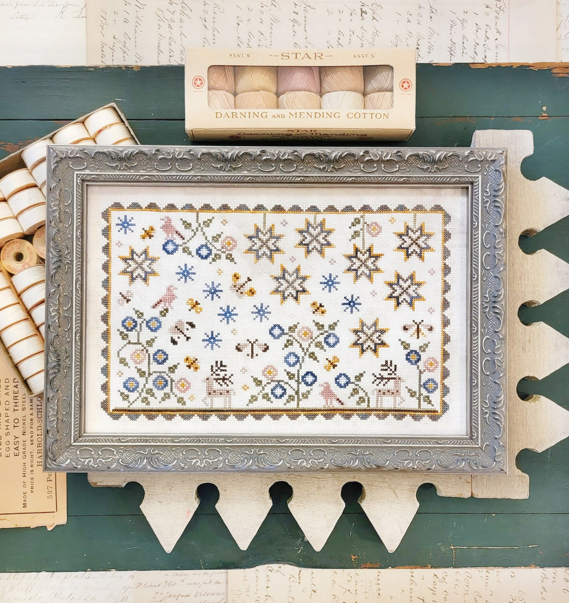 Winter Garden by Hello from Liz Mathews