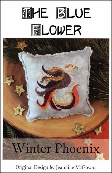 Winter Phoenix Cross Stitch Pattern by The Blue Flower