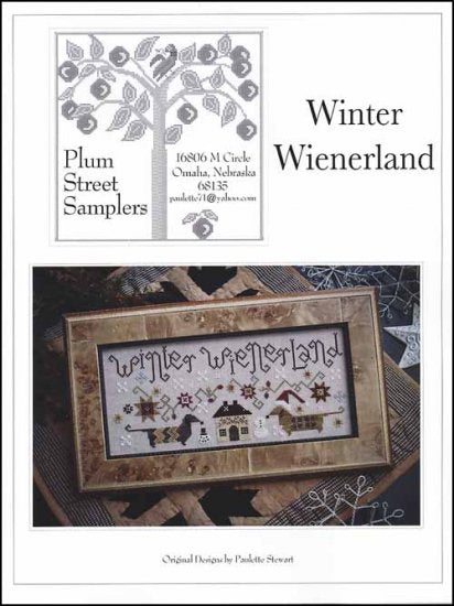 Winter Wienderland Cross Stitch Pattern by Plum Street Samplers