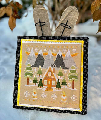 Winter's Dawn Cross Stitch Pattern by Pickle Barrel Designs