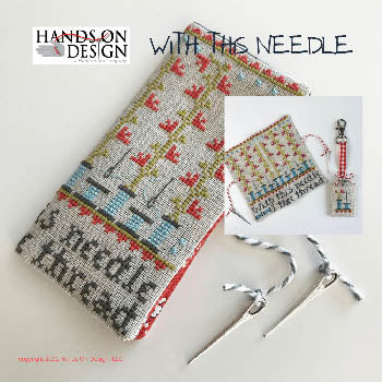 With This Needle Cross Stitch Pattern by Hands On Design