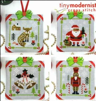 Woodland Christmas Part 9-12 Cross Stitch Pattern by Tiny Modernist