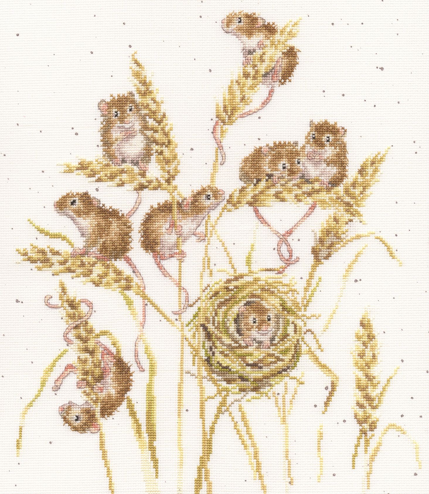 The Harvesters Counted Cross Stitch Kit by Bothy Threads XHD151
