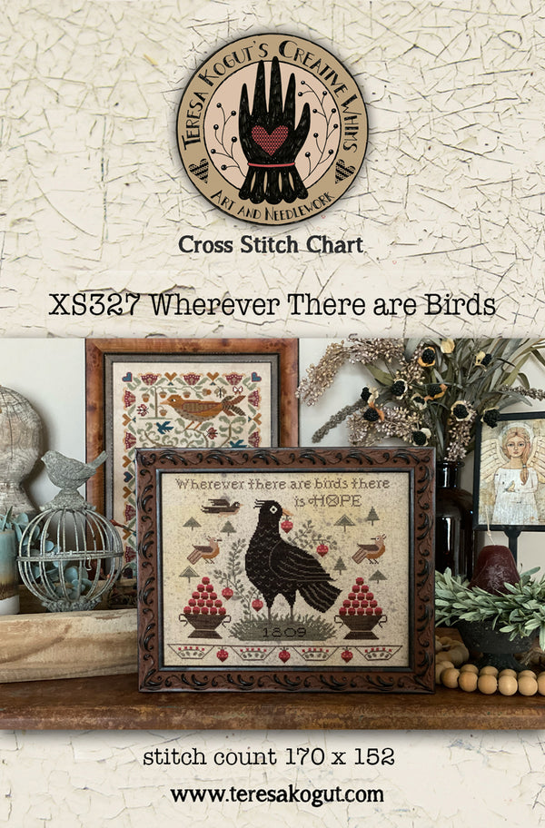 Wherever There are Birds, by Teresa Kogut pattern