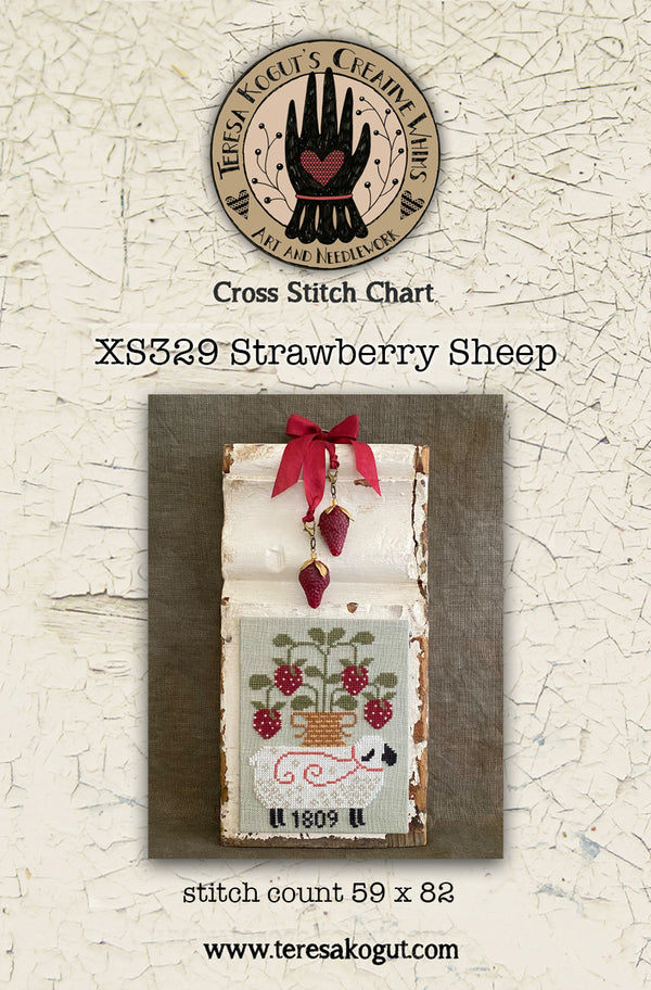 Strawberry Sheep, by Teresa Kogut pattern
