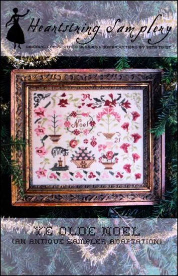 Ye Olde Noel Cross Stitch Pattern by Heartstring Samplery