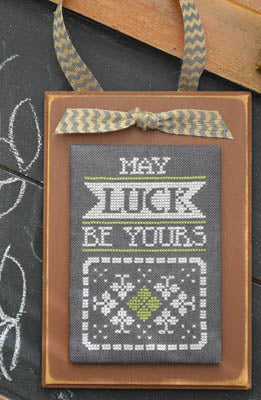 March: A Year In Chalk Series Cross Stitch Pattern by Hands On Design