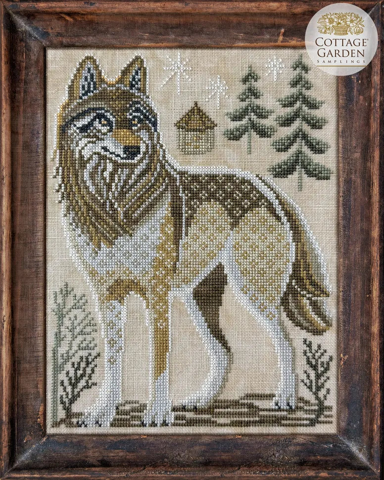 The Wolf Year in the Woods II #1 by Cottage Garden Samplings Cross Stitch Pattern