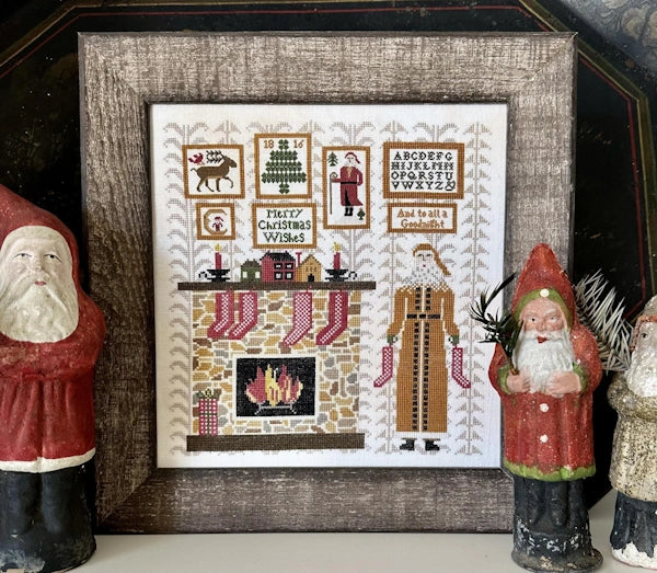 Yuletide Stitching by Kathy Barrick Cross Stitch Pattern