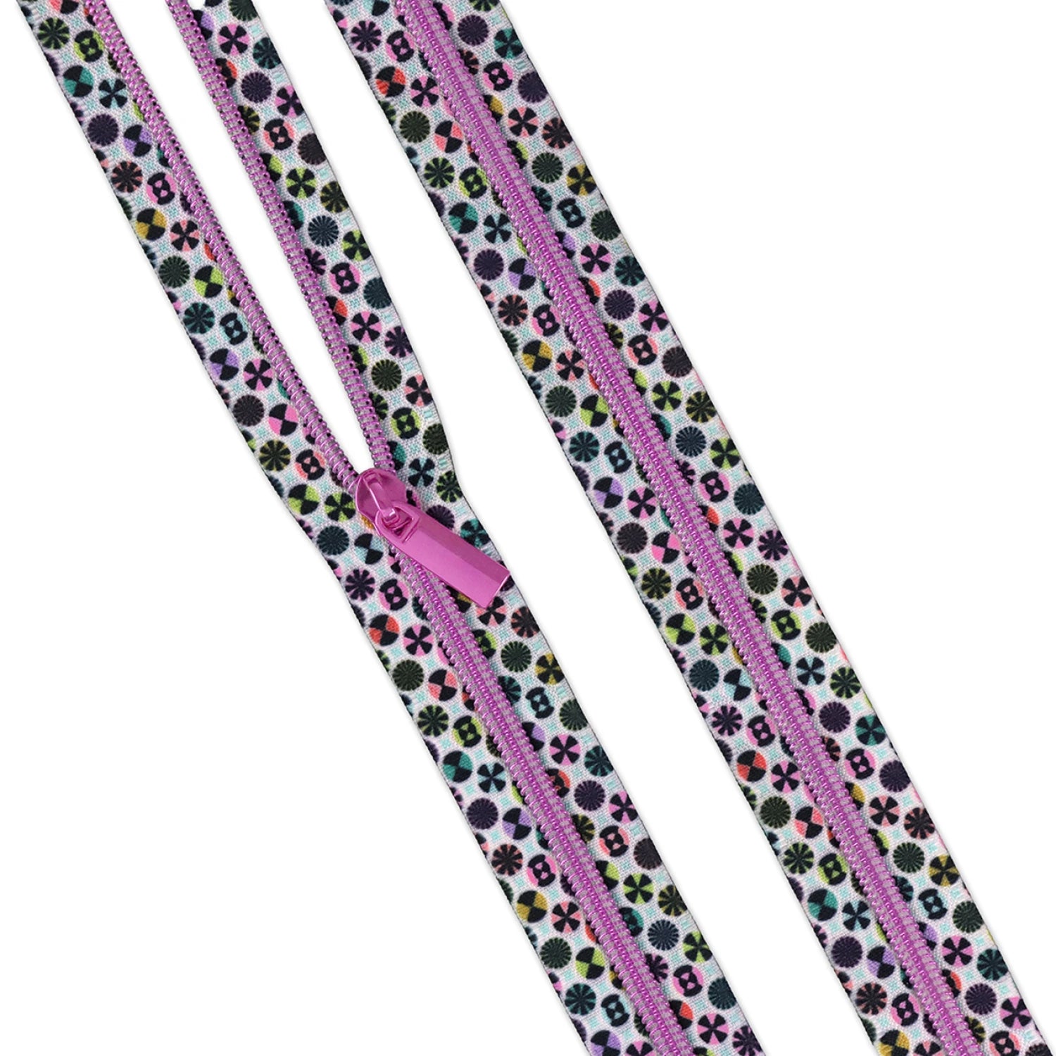 **PREORDER**Tula Pink Prince Charming Deja Vu Collection: 3 Yards of #5 Zippers Taffy