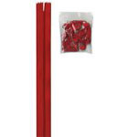 Zippers by the Yard-Atom Red