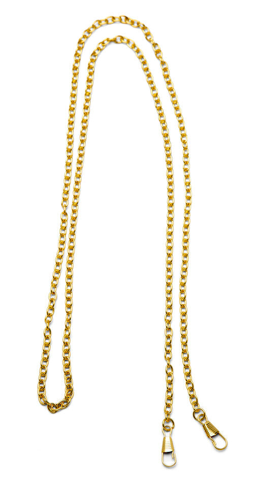 Yellow Gold Purse Chain 47"