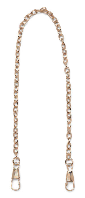 Rose Gold Purse Chain 15"