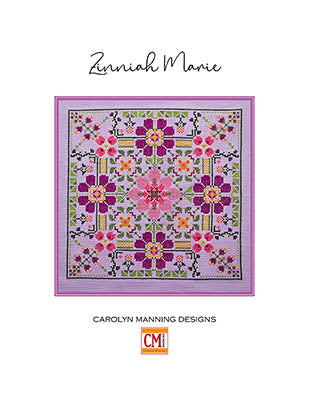 Zinniah Marie Cross Stitch Pattern by CM Designs