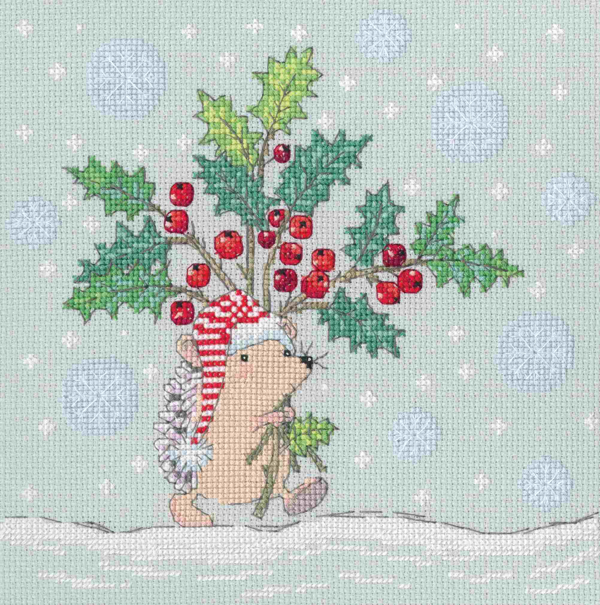 New Year's WalkCross Stitch Kit RTO Counted M924
