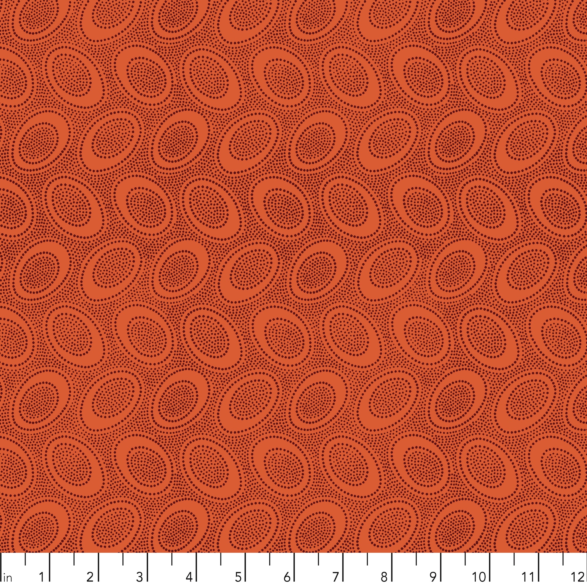 Aboriginal Dot GP71.ORAN Orange