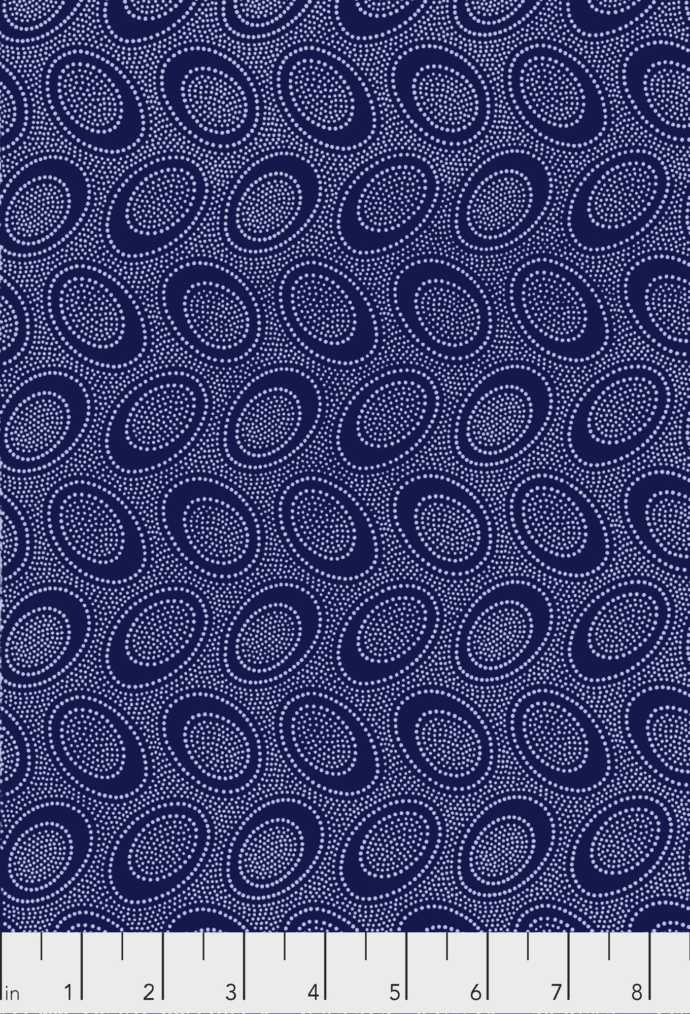Aboriginal Dot PWGP071.INDIG Indigo