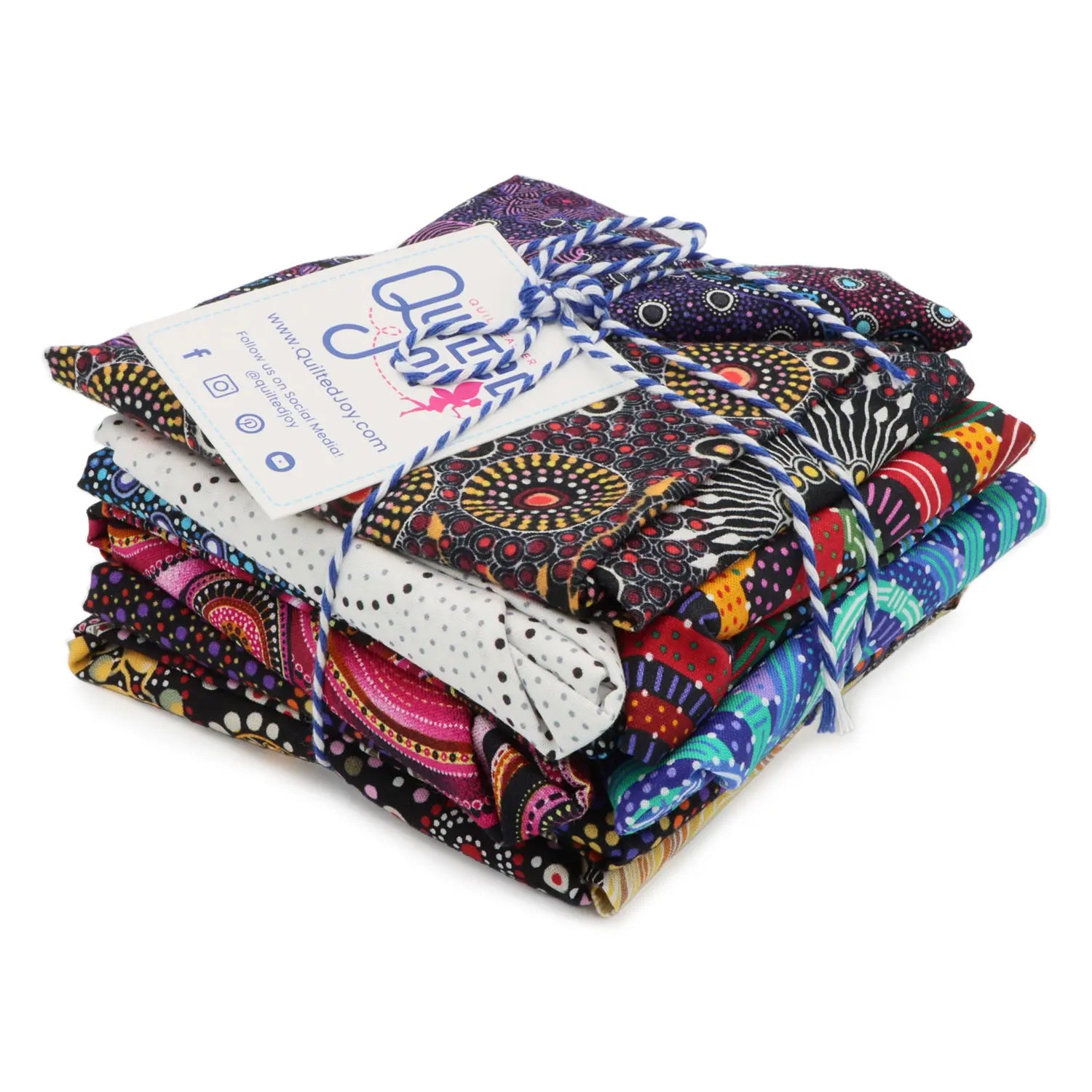 Aboriginal Bush Fat Quarter Bundle 12 Count