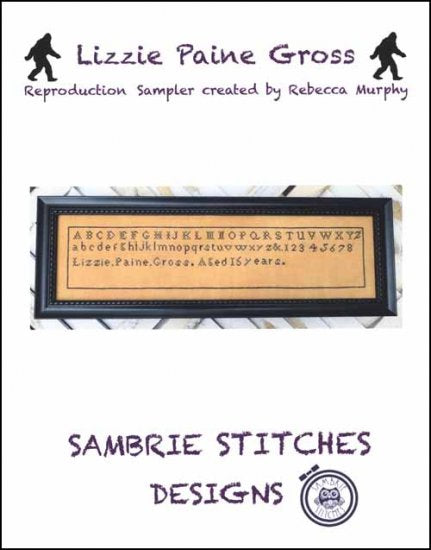Lizzie Paine Gross Cross Stitch Pattern by SamBrie Stitches Designs