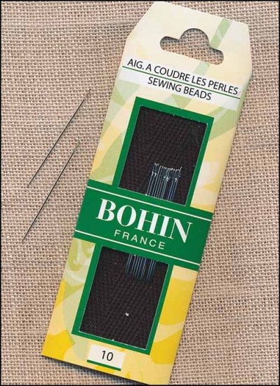 Beading Needles Size 10 Short by Bohin France