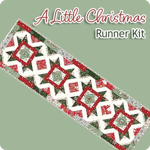 A Little Christmas - Table Runner Kit by Bev McCullough for Riley Blake